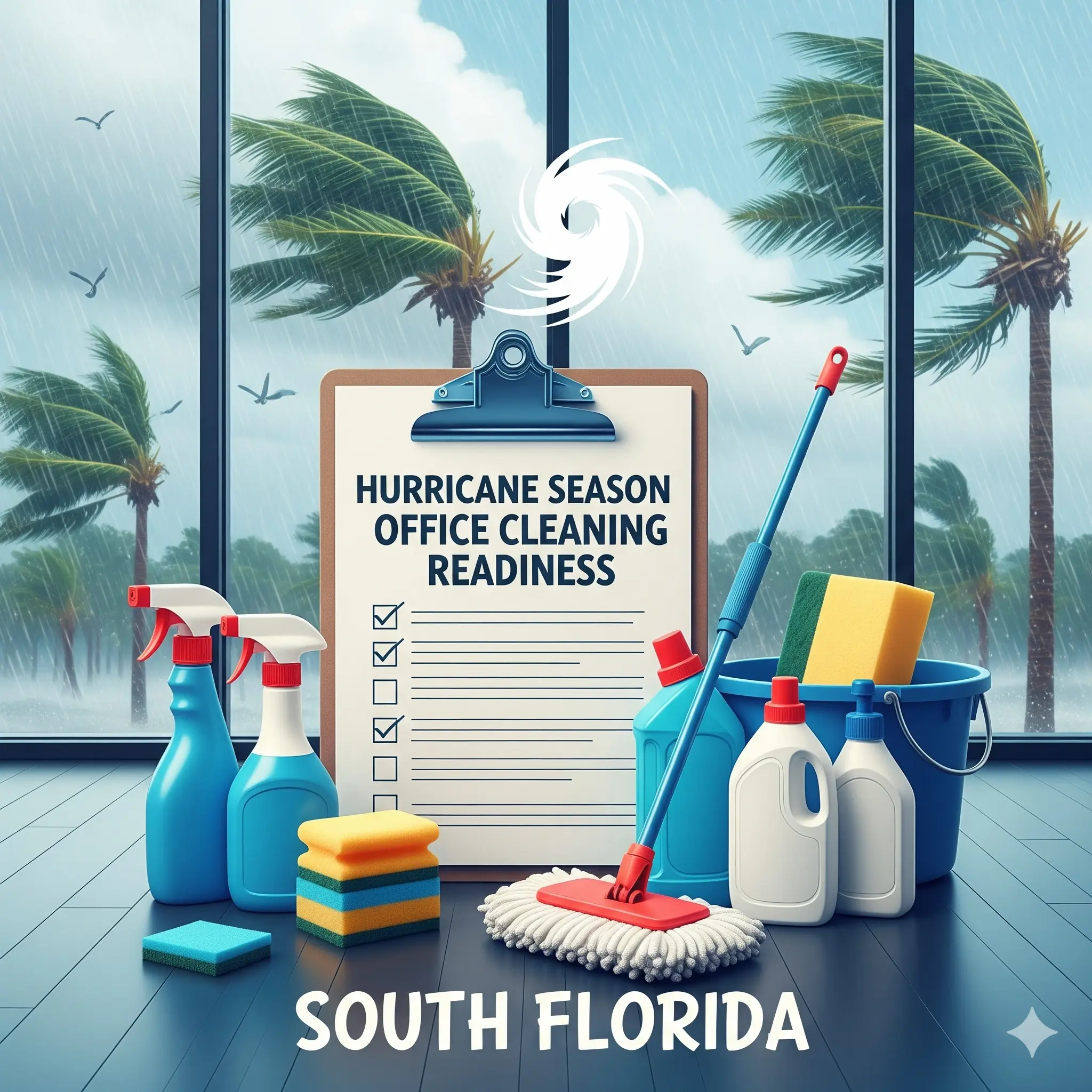 Hurricane Season Readiness: A Janitorial Checklist For South Florida Offices
